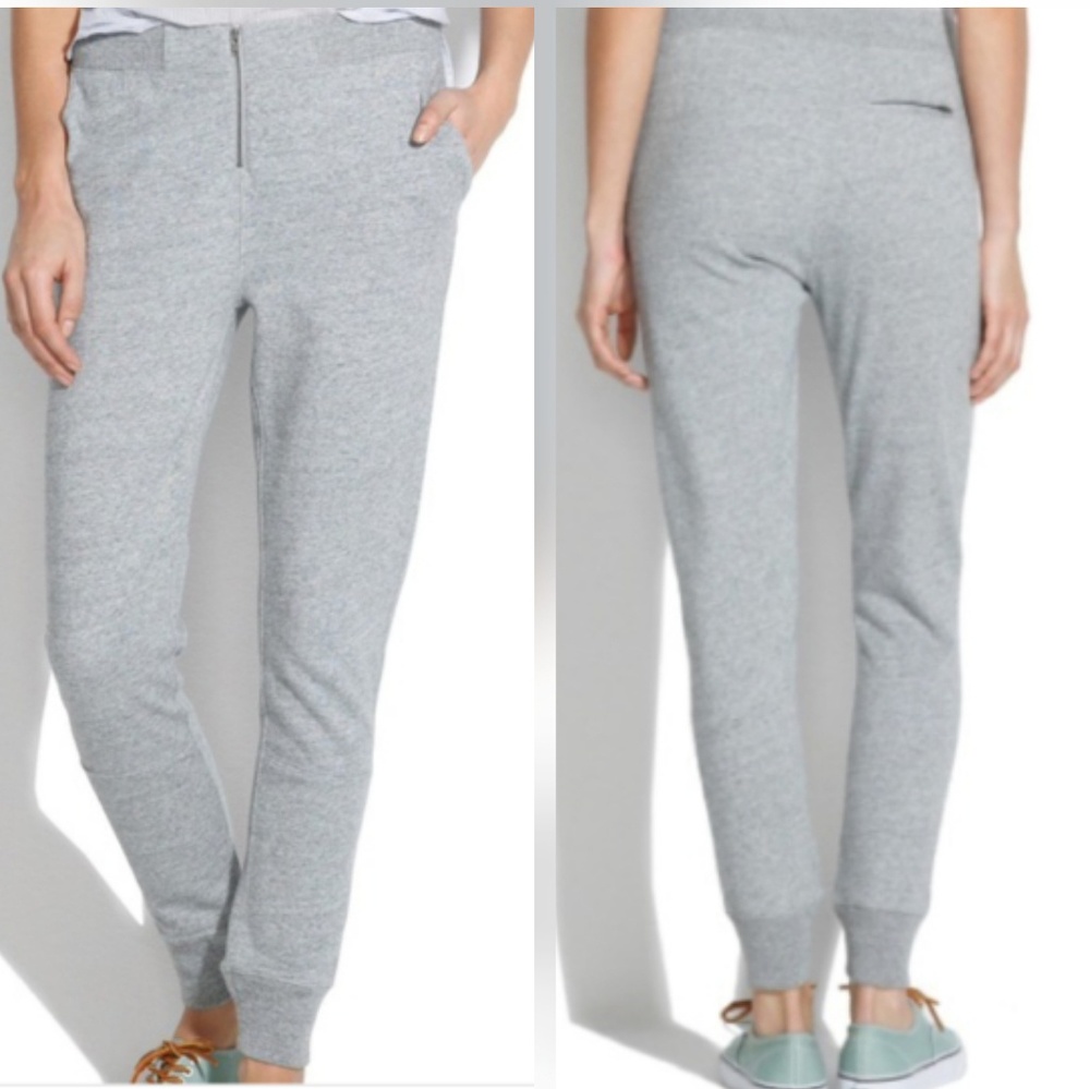 Madewell joggers zip front size M